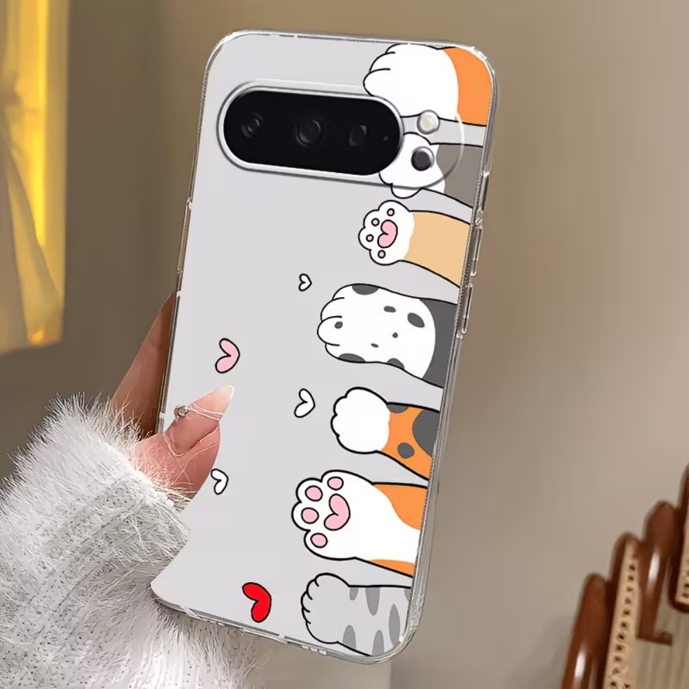 เคสโทรศัพท์ซิลิโคนใสลายอุ้งเท้ - Cat Claw Bark บทวิจารณ์และราคา
