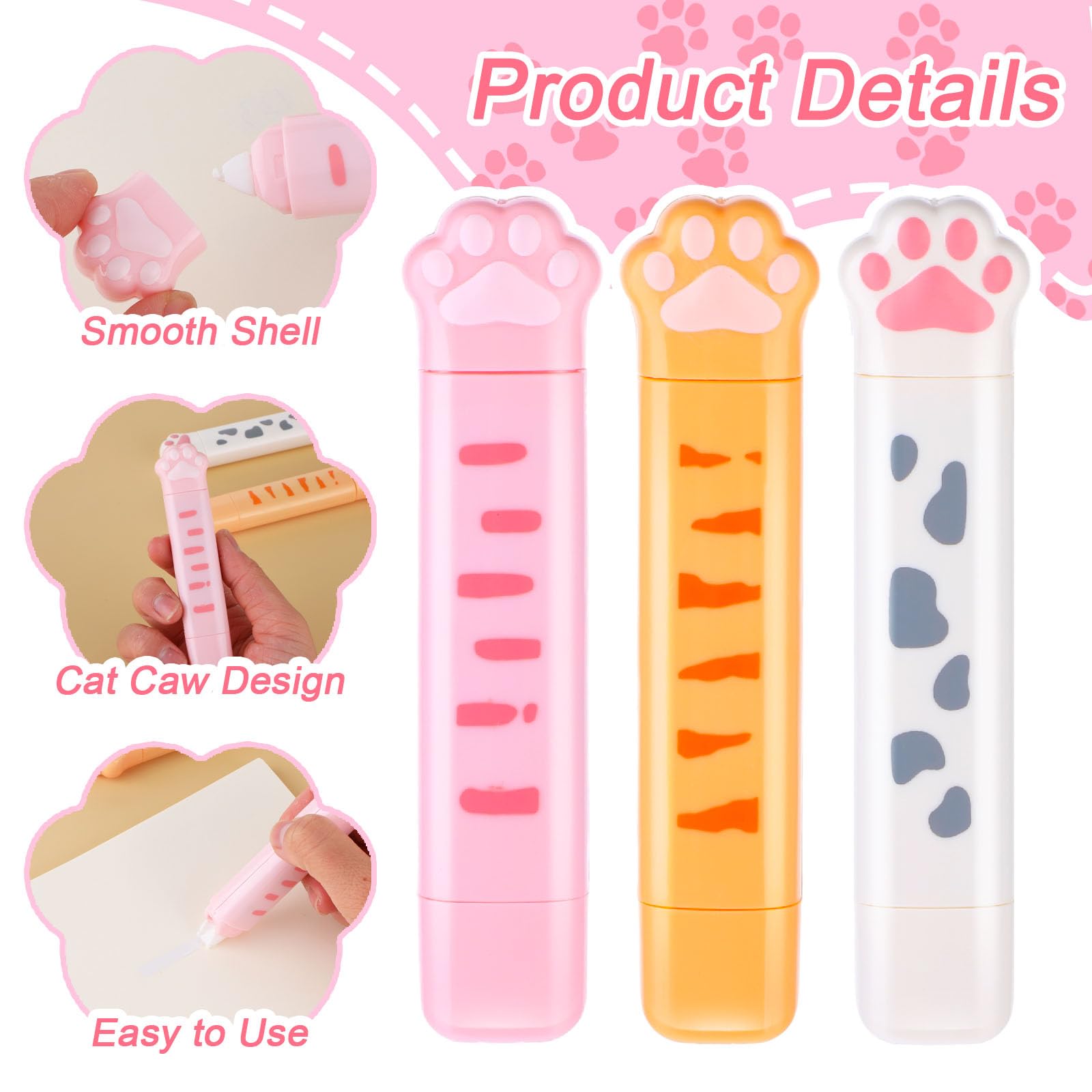 เทปกาวสองหน้าแบบลบได้ 1/3 ชิ้น - Cat Claw Bark บทวิจารณ์และราคา